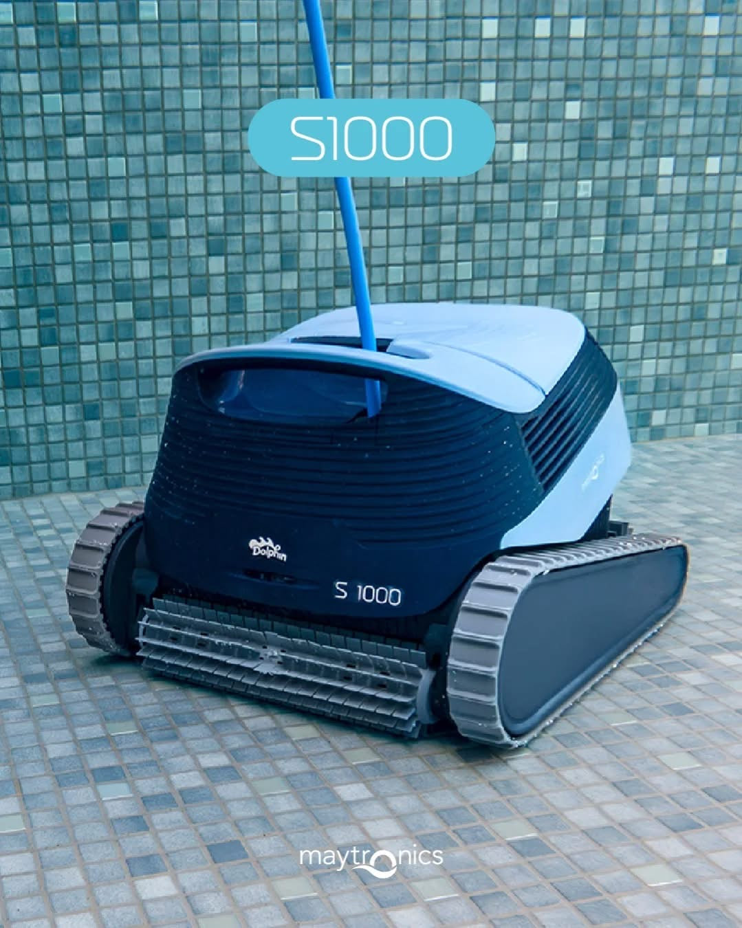 Robot Aspirador Piscina Série S da Maytronics:  S1000, S2000 e S3000 – Agilidade e Limpeza Profunda