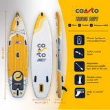 Prancha de Stand Up Paddle Insuflável Coasto Argo 11'