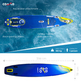 Prancha SUP Insuflável Coasto Cruiser 13'1''
