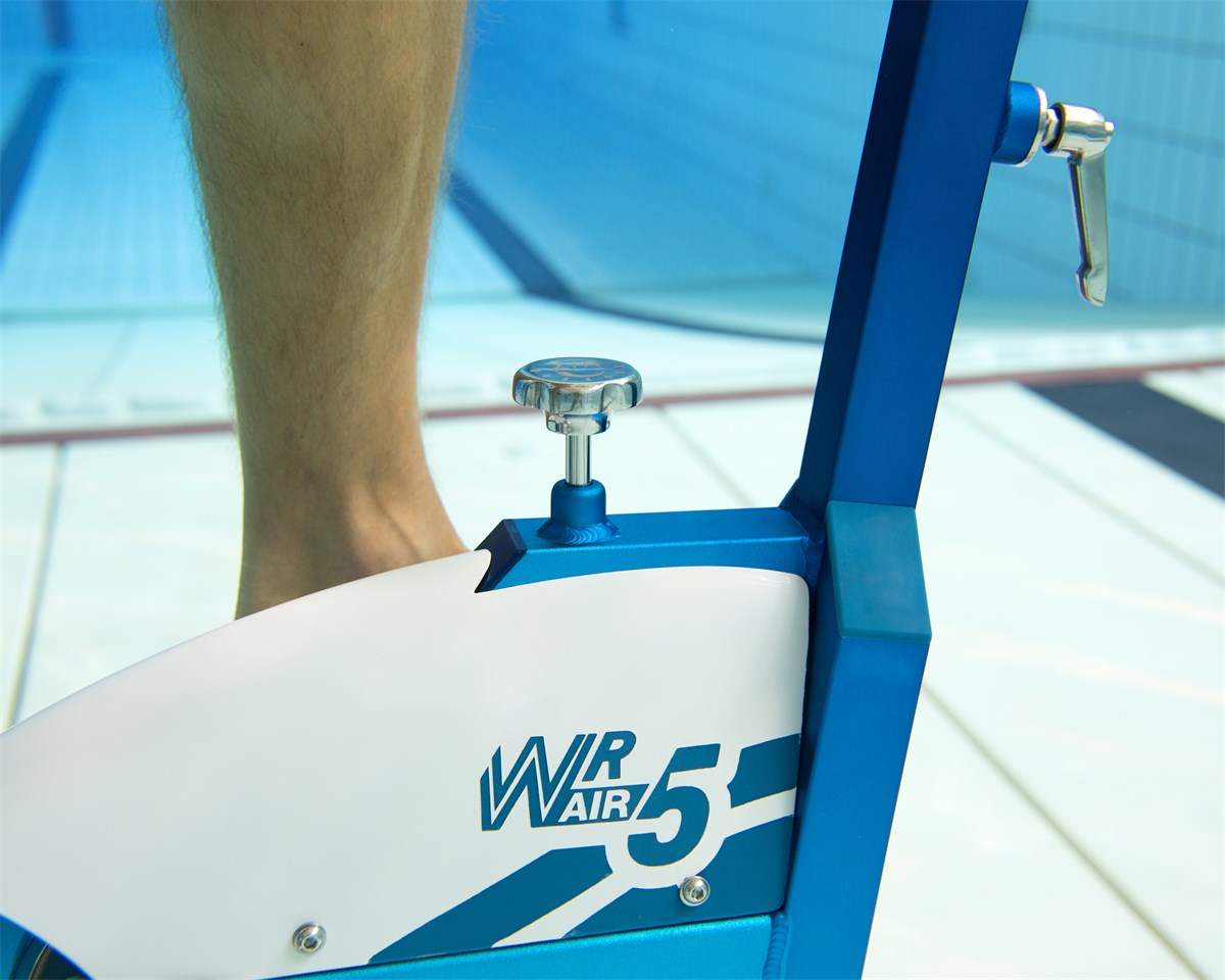 Aquabike Waterflex WR5 AIR Spinning – Bicicleta de Piscina Profissional em Alumínio (9.9kg)