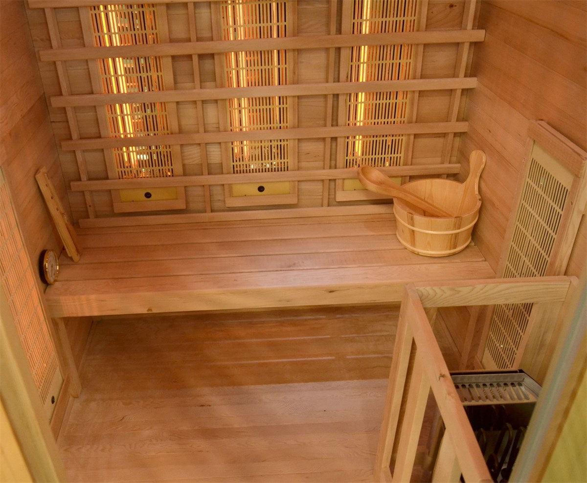 Sauna Híbrida Holl's Venetian – 2/3 Lugares, Infravermelhos e Vapor