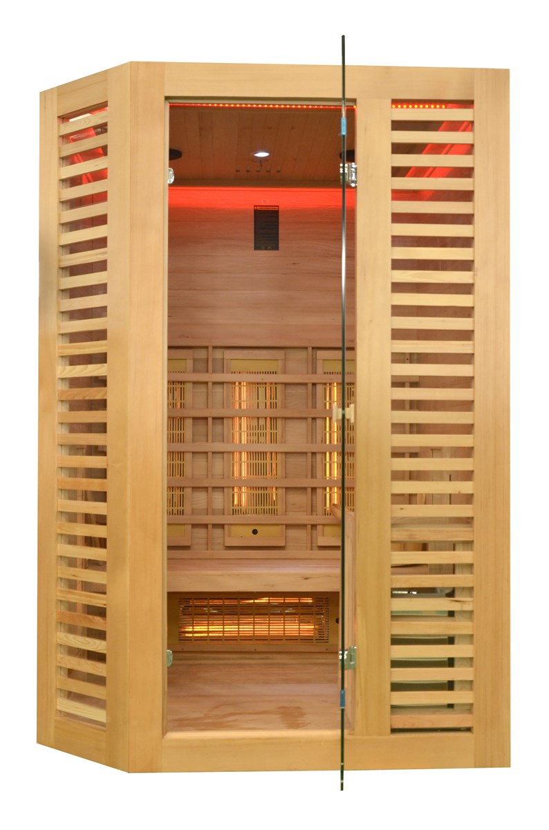 Sauna Híbrida Holl's Venetian – 2/3 Lugares, Infravermelhos e Vapor