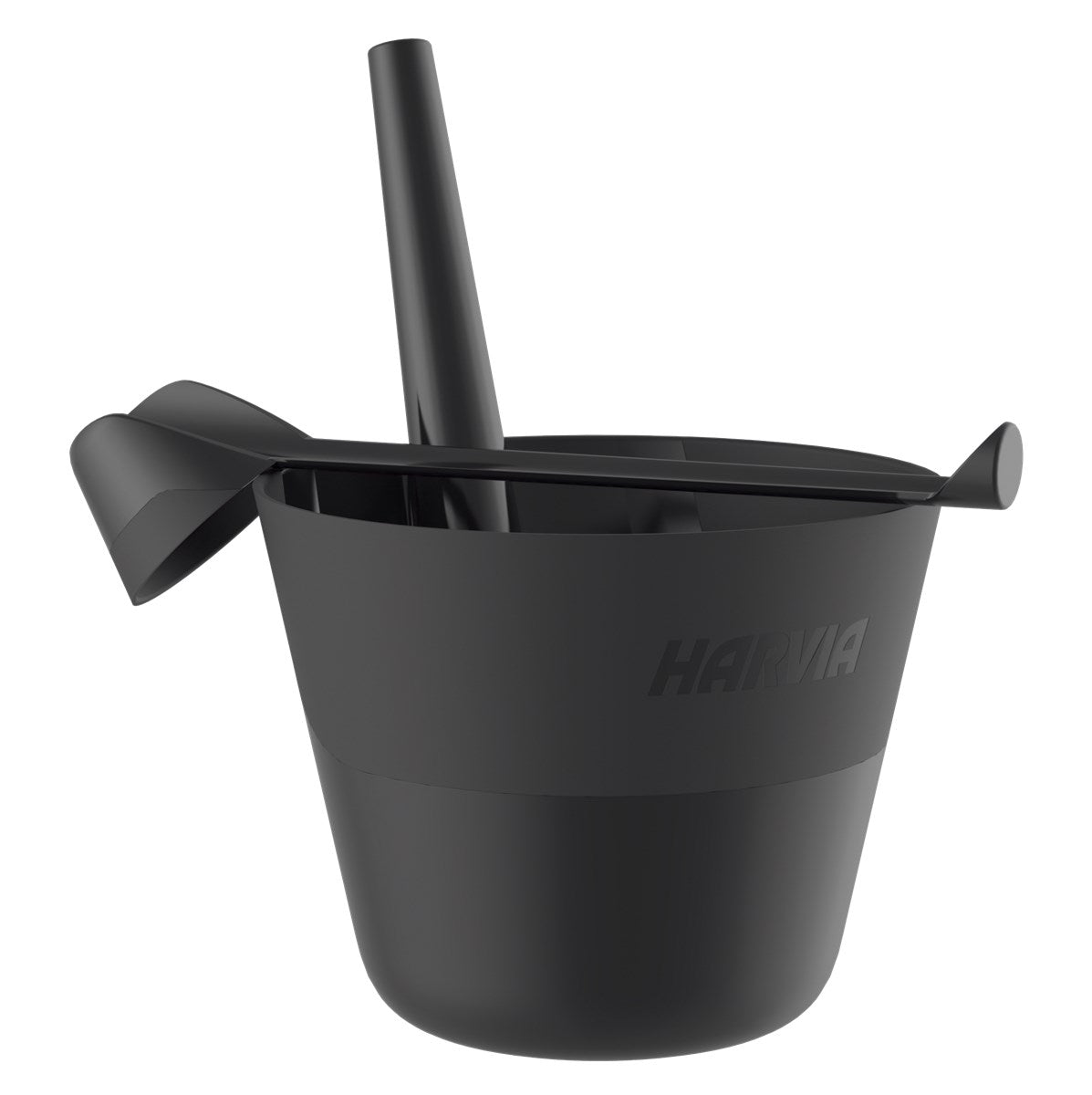 Kit Balde e Concha Harvia para Sauna – Preto