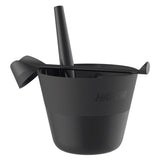 Kit Balde e Concha Harvia para Sauna – Preto