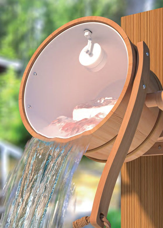 Balde de Duche Frio Holl's 393-S para Sauna