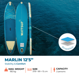 Prancha SUP Insuflável Wattsup Marlin 12'5"
