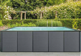 Piscina DolceVita Rattan – Piscinas Elevadas de Luxo em Vime Tecido à Mão