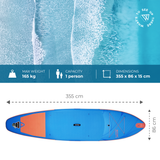 Prancha SUP Insuflável Wattsup Espadon 11'8"