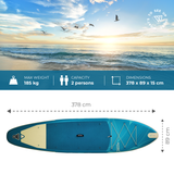 Prancha SUP Insuflável Wattsup Marlin 12'5"