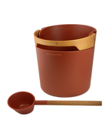 Kit Harvia Helmi para Sauna – Balde e Concha