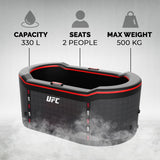 Banho de Gelo NetSpa UFC IceBath Duo – Tecnologia Drop-Stitch