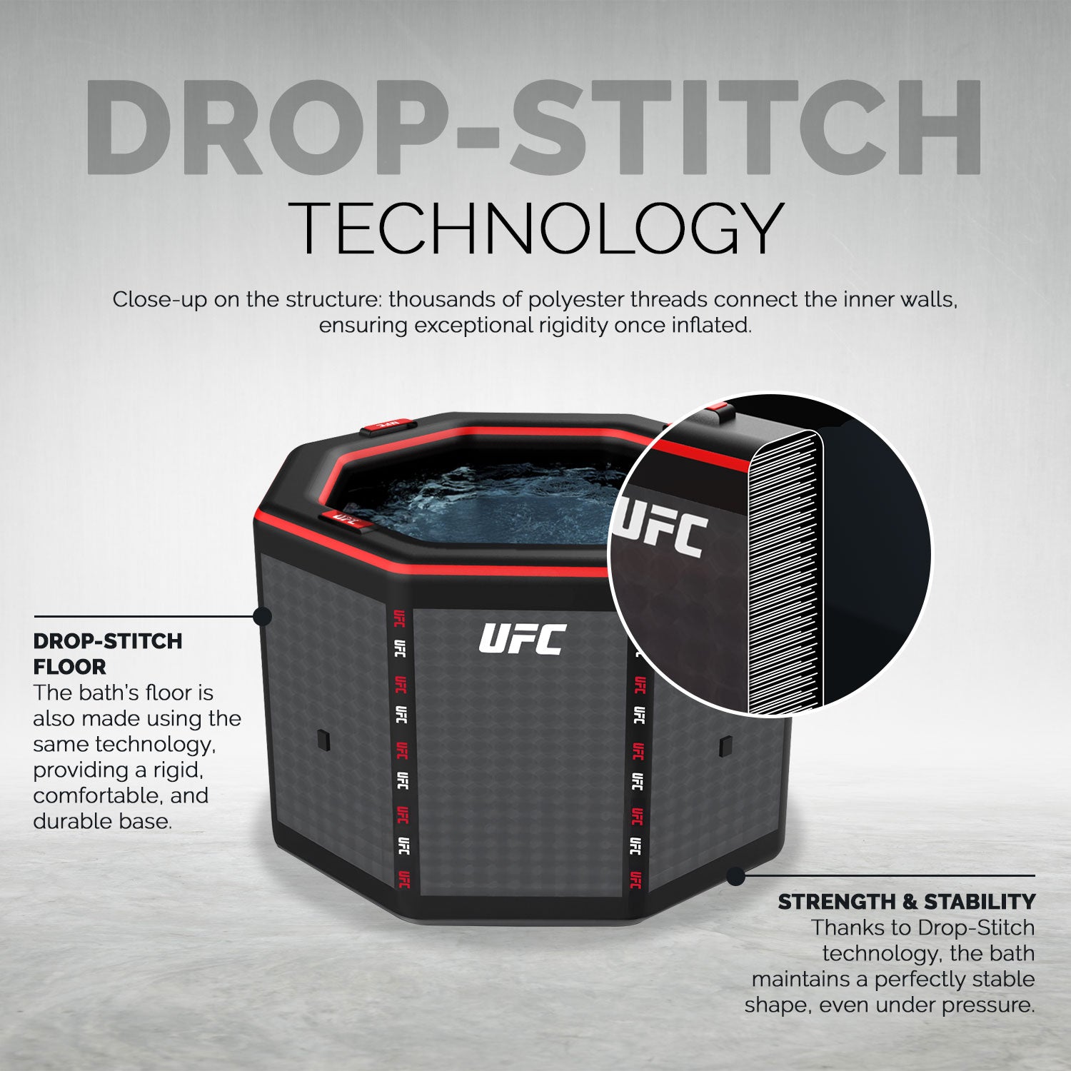 Pack Profissional Netspa UFC IceBath Järvi – Banho de Gelo com Chiller Automático