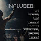Pack Profissional Netspa UFC IceBath Järvi – Banho de Gelo com Chiller Automático