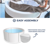 Spa Semirrígido - Conjunto NetSpa Vita Premium + Mobiliário Completo (5 Unidades) – Spa Semirrígido 6 Pessoas