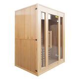 Sauna Tradicional de Interior ZEN – 3 Lugares, Aquecedor Harvia Incluído