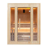 Sauna Tradicional de Interior ZEN – 3 Lugares, Aquecedor Harvia Incluído