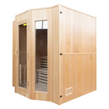 Sauna Tradicional de Interior ZEN – 6 Lugares, Aquecedor Harvia Incluído