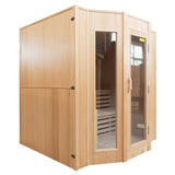 Sauna Tradicional de Interior ZEN – 6 Lugares, Aquecedor Harvia Incluído