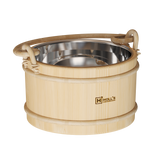 Balde Holl's com Interior em Inox para Sauna – 4 L