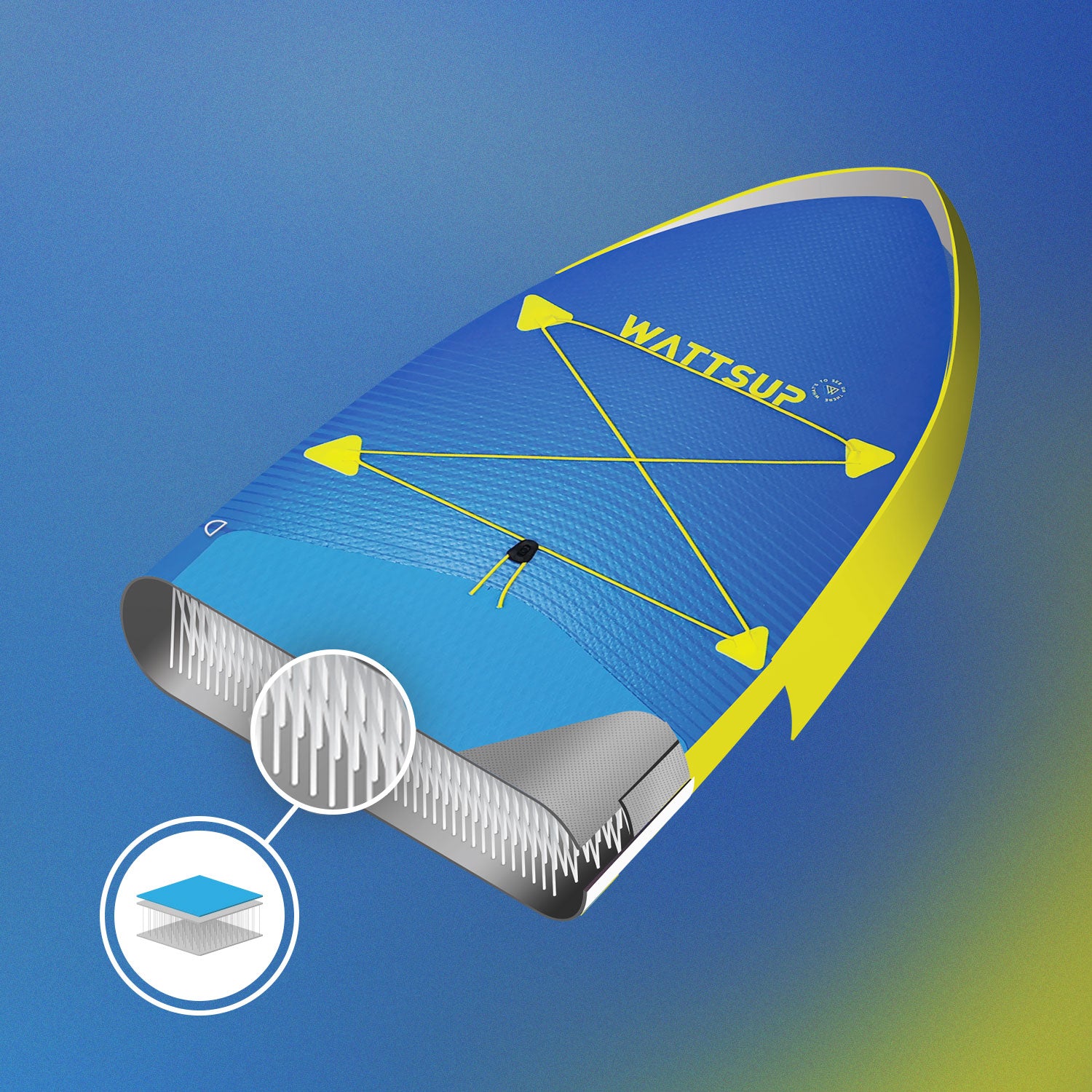 Prancha de Stand Up Paddle Insuflável Wattsup F10