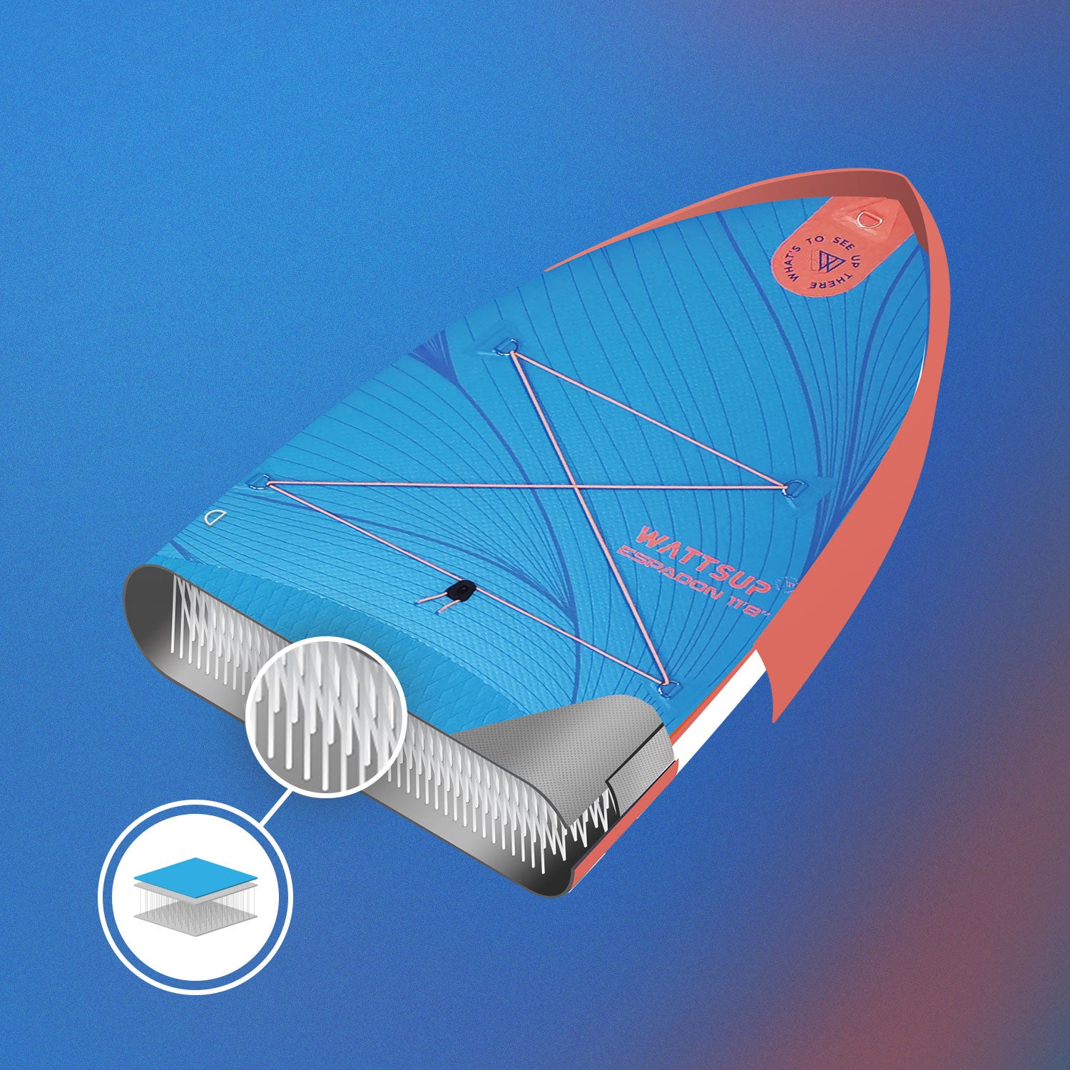 Prancha SUP Insuflável Wattsup Espadon 11'8"