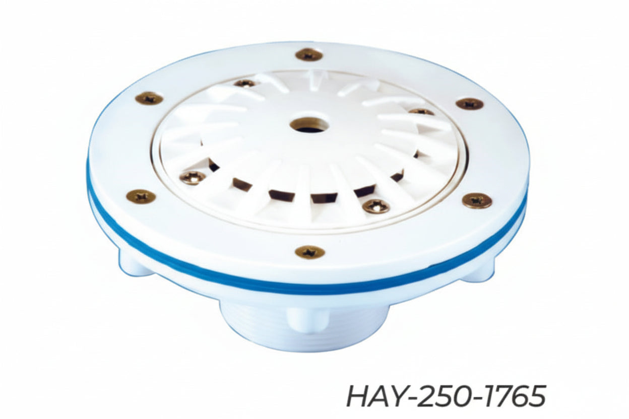 Bocas de Fundo Hayward em ABS – Circulação Vertical Otimizada