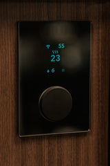 Comando HUUM UKU Wi-Fi Glass Preto para Sauna