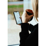 Comando HUUM UKU Wi-Fi Glass Preto para Sauna