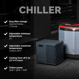 Banho de Gelo NetSpa UFC IceBath Duo com Refrigerador – 3 a 40 °C