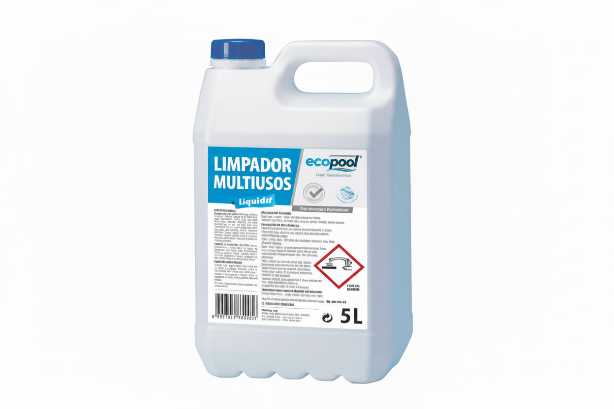 Limpador Multiusos ECOPOOL – Desincrustante Versátil para Superfícies e Células