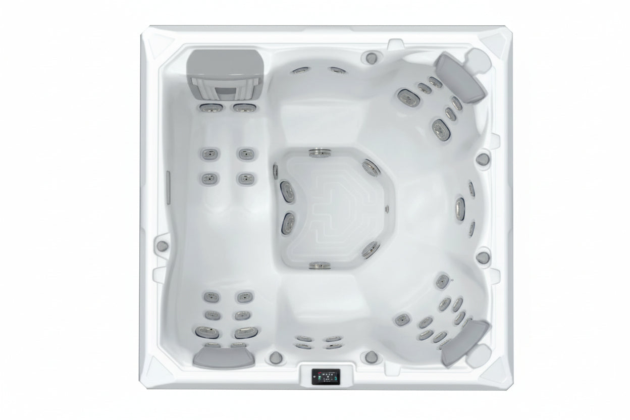 Spa Weekend 643L Plug & Play – Interface Tátil e Potência Máxima de 6cv