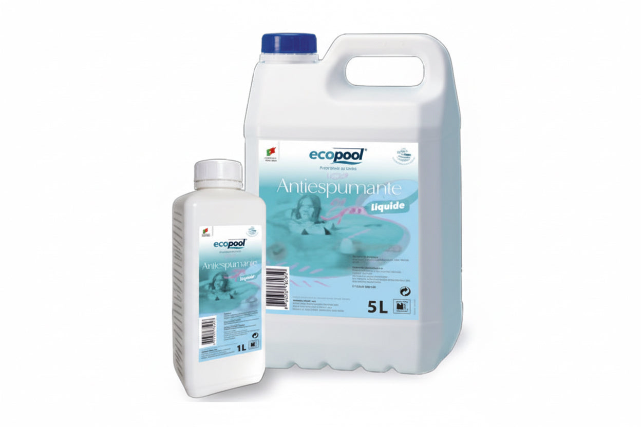 Antiespumante para Spa ECOPOOL – Eliminador e Preventivo de Espuma Líquido