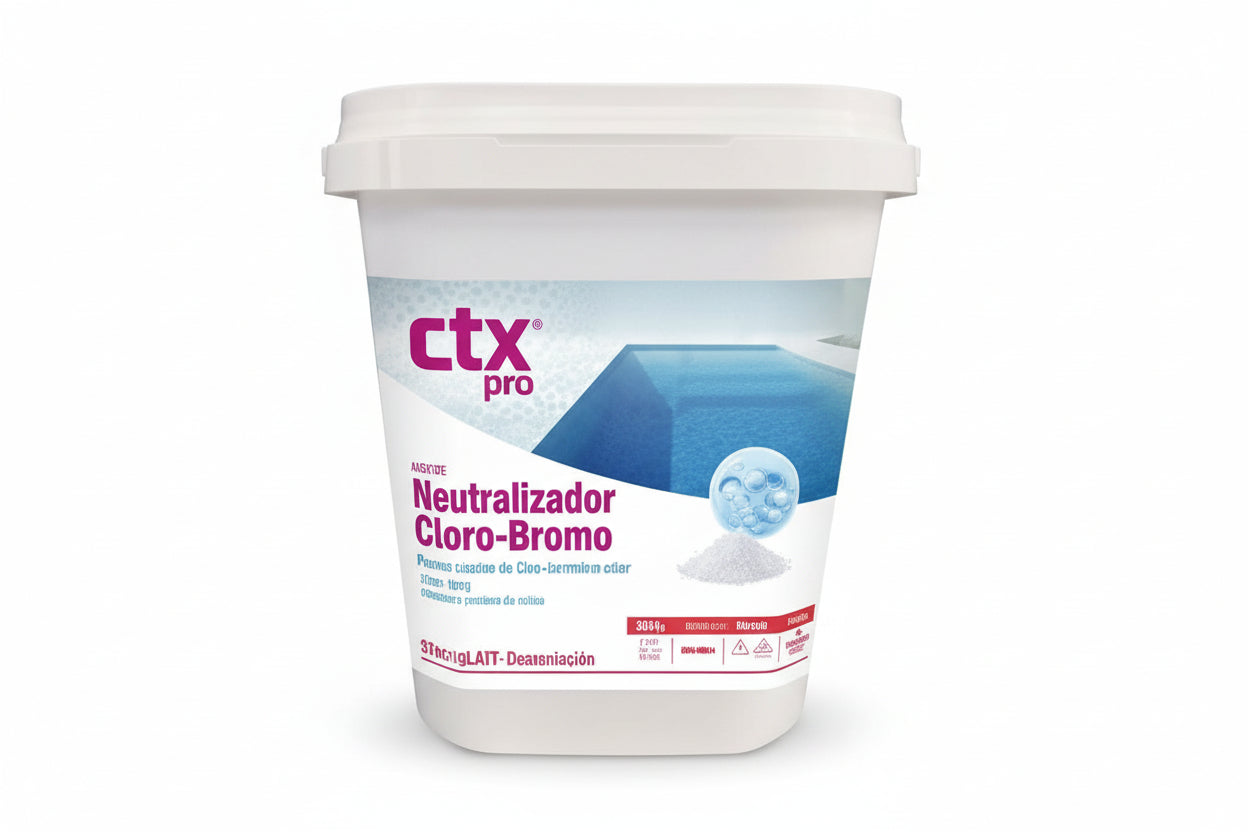 CTX-12 Neutralizador de Cloro e Bromo – Eliminador de Excesso de Desinfetante (6 kg)