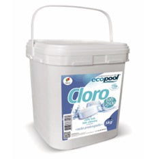 Cloro Pastilhas T-250g ECOPOOL – Desinfetante de Dissolução Lenta e Total