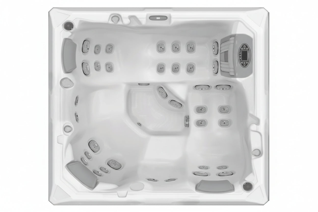 Spa Weekend 542/2Lugares deitados  Plug & Play – 5 Lugares e 42 Jatos de Massagem