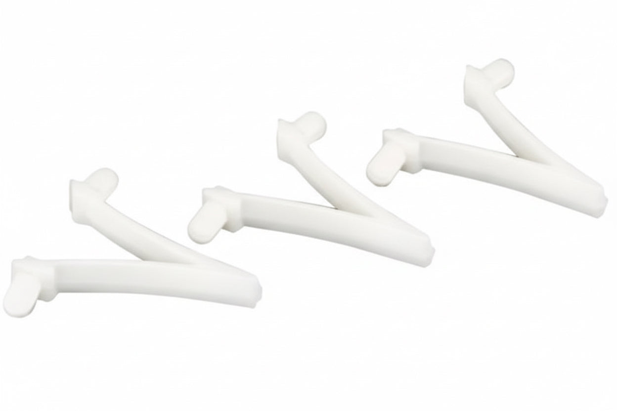Kit 3 Clips de Fixação em PVC Kokido – Peças de Substituição Universal para Acessórios de Piscina