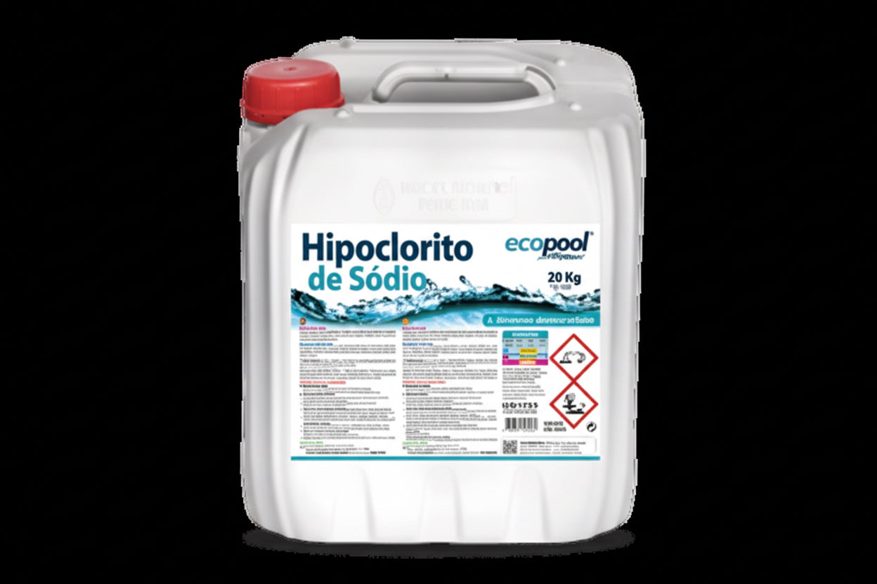 Hipoclorito de Sódio Líquido ECOPOOL (Cloro Líquido) – Desinfeção de Alta Performance