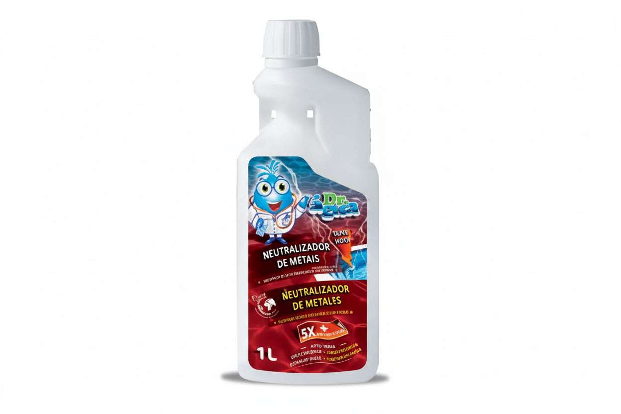 Neutralizador de Metais ECOPOOL – Sequestrante Super Concentrado Anti-Manchas