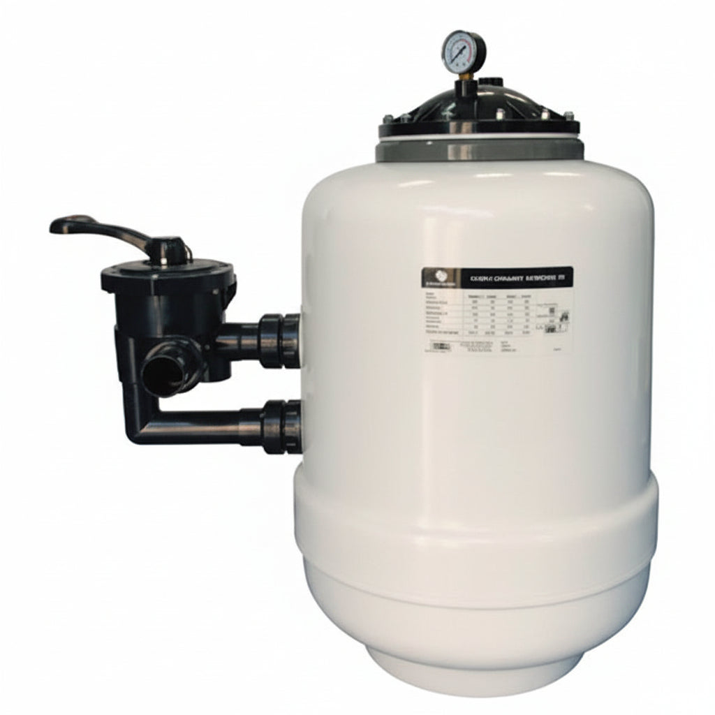 Filtro Laminado Superpool TE Lateral – Acabamento Gelcoat (D500 a D900)