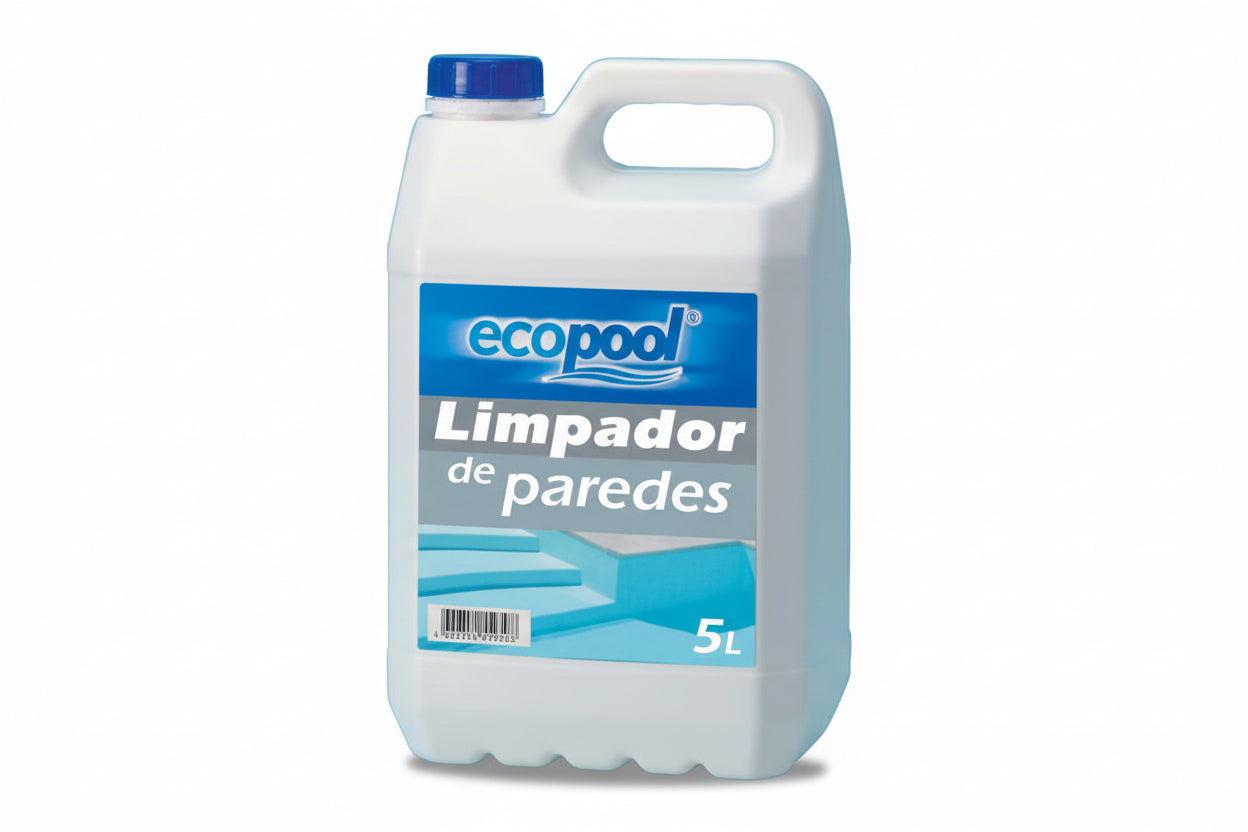 Limpador de Paredes ECOPOOL – Desincrustante para Piscinas de Betão e Cerâmica