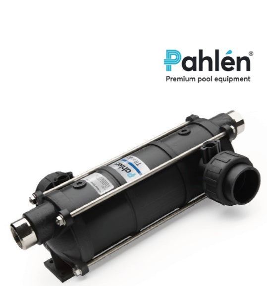 Permutador de Calor Titanium Pahlén – Máxima Resistência para Piscinas a Sal (40kW / 75kW)