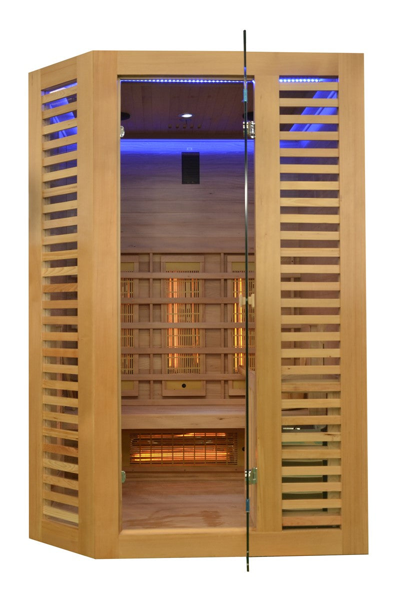 Sauna Híbrida Holl's Venetian – 2/3 Lugares, Infravermelhos e Vapor