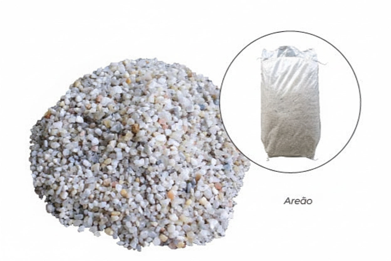 Areia de Sílica Aquapool para Filtros de Piscina – Saco 25kg (Areia ou Areão)