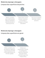 Limpador Multiusos ECOPOOL – Desincrustante Versátil para Superfícies e Células