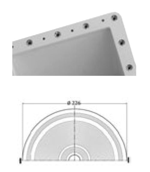 Skimmer AstralPool Classic Boca Larga em ABS