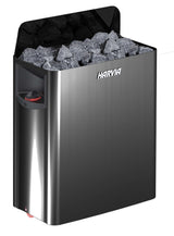 Aquecedor de Sauna Harvia The Wall Black Steel 8kW