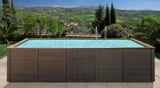 Piscina DolceVita Rattan – Piscinas Elevadas de Luxo em Vime Tecido à Mão