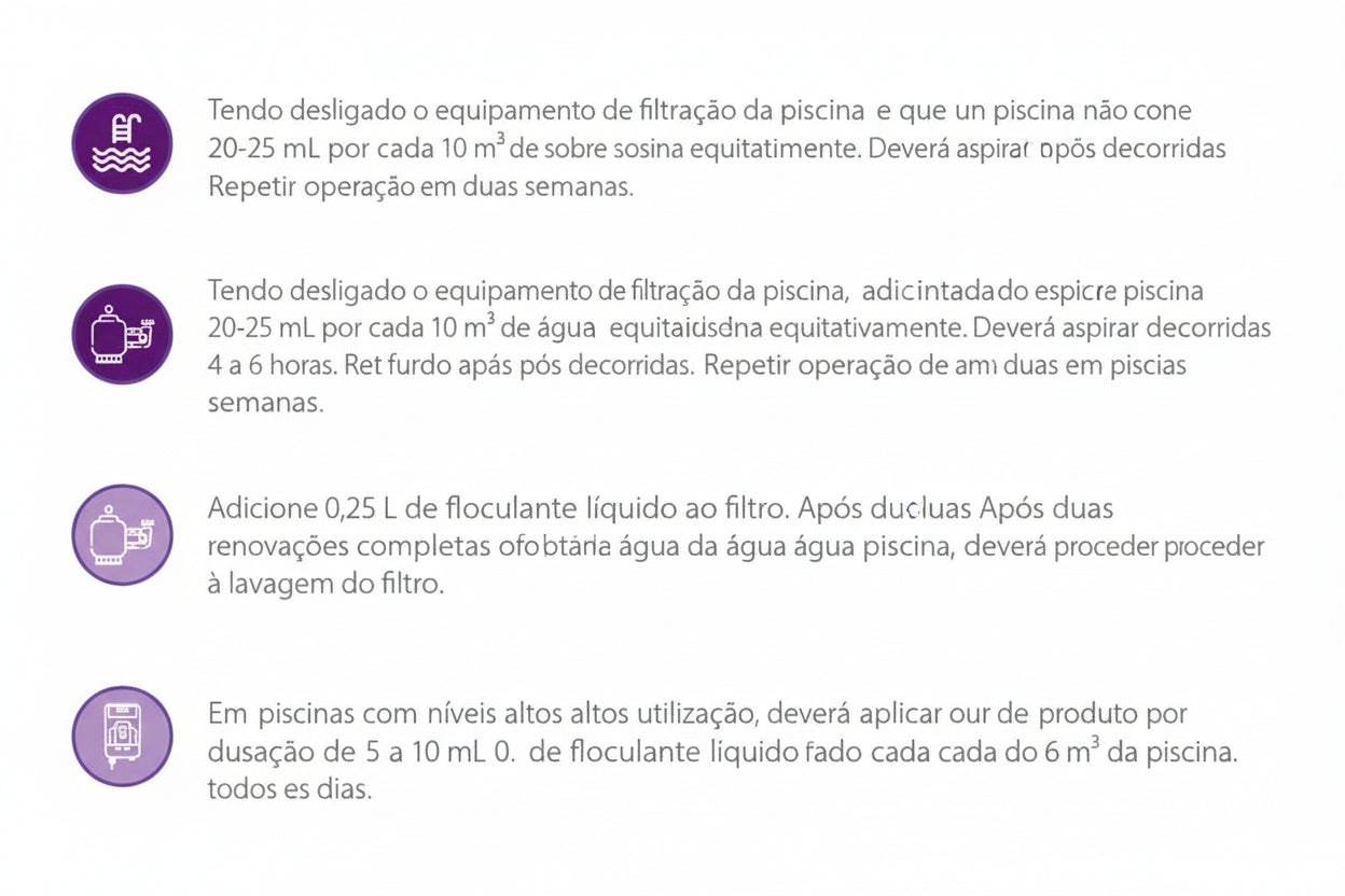 Floculante Concentrado 5x ECOPOOL – Clarificador Ultra-Potente e Sustentável