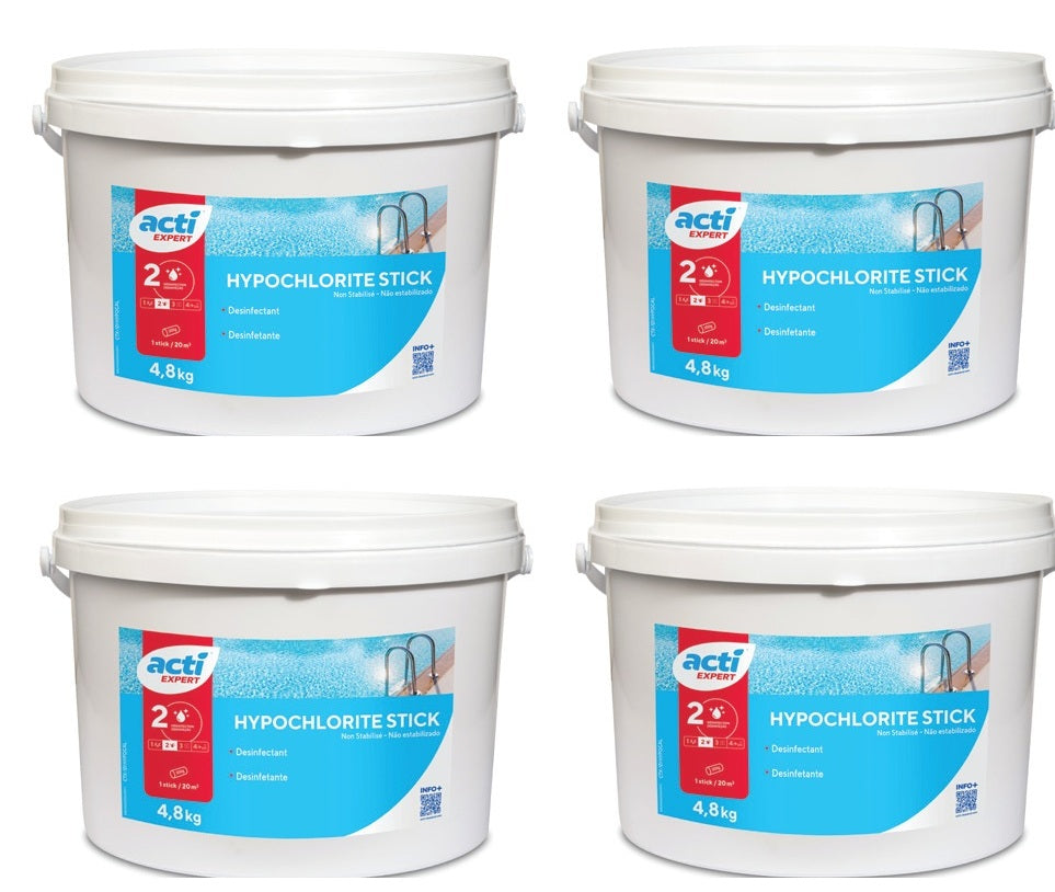 ACTI Expert HP STICK 300 - Cloro Não Estabilizado em Cartuchos (4,8kg)