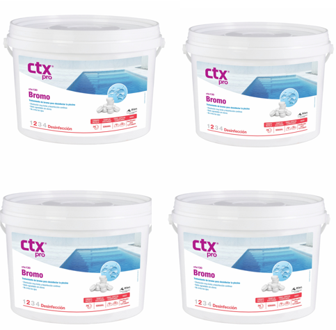 CTX-130 Bromo em Pastilhas (20g) – Tratamento Premium para Spas e Piscinas